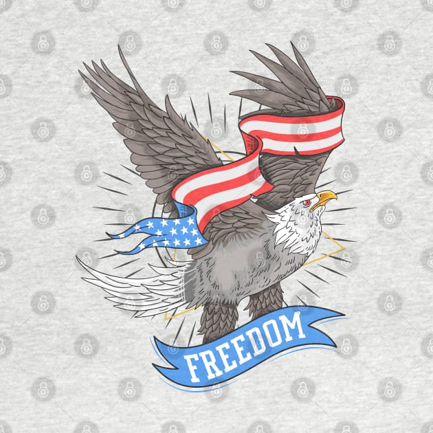 Usa Eagle Freedom by Mako Design 